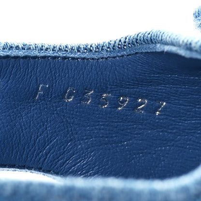 Chanel Denim CC Dad Sandals 38 Light Blue 6 of 8