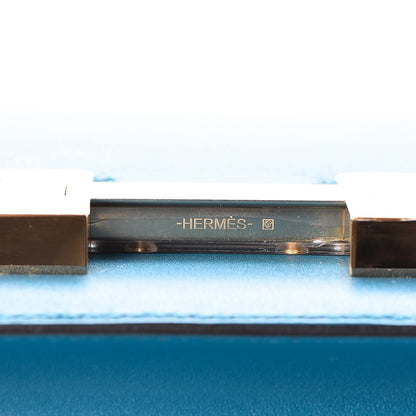 Hermes Tadelakt Constance 18 Bleu Izmir 11 of 17