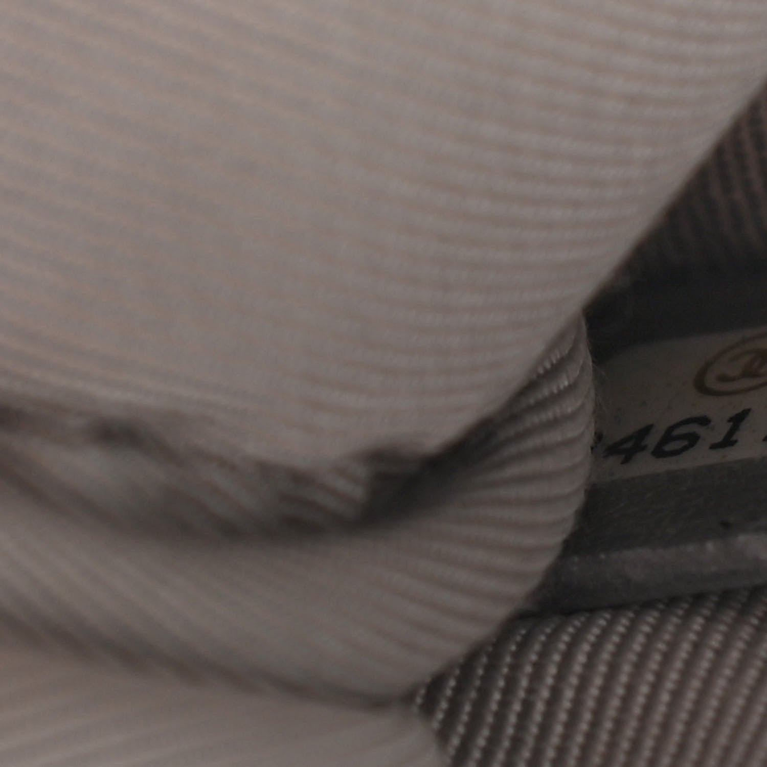 Chanel Metallic Lambskin Small Ground Control Cosmetic Case Silver 7 of 7