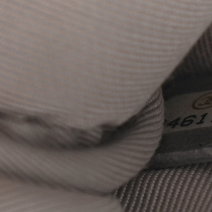 Chanel Metallic Lambskin Small Ground Control Cosmetic Case Silver 7 of 7