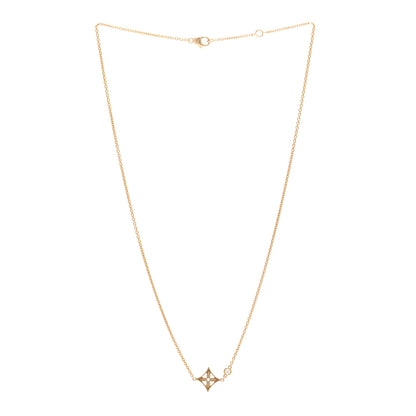 Louis Vuitton 18K Yellow Gold Diamond Idylle Blossom Pendant Necklace 3 of 5