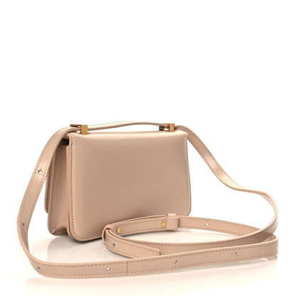 Bottega Veneta Spazzolato Calfskin Classic Mini BV Bag Nude 3 of 8