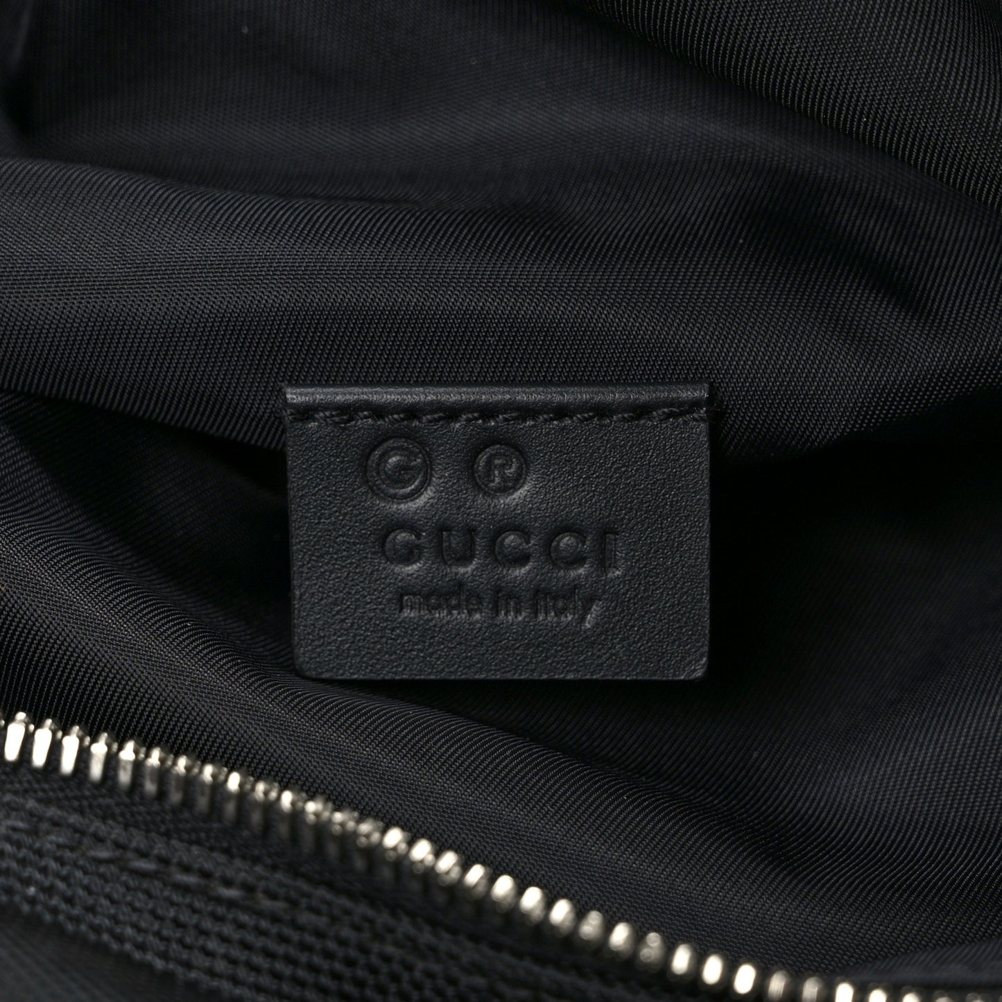 Techno Canvas Web Large Belt Bag Black
