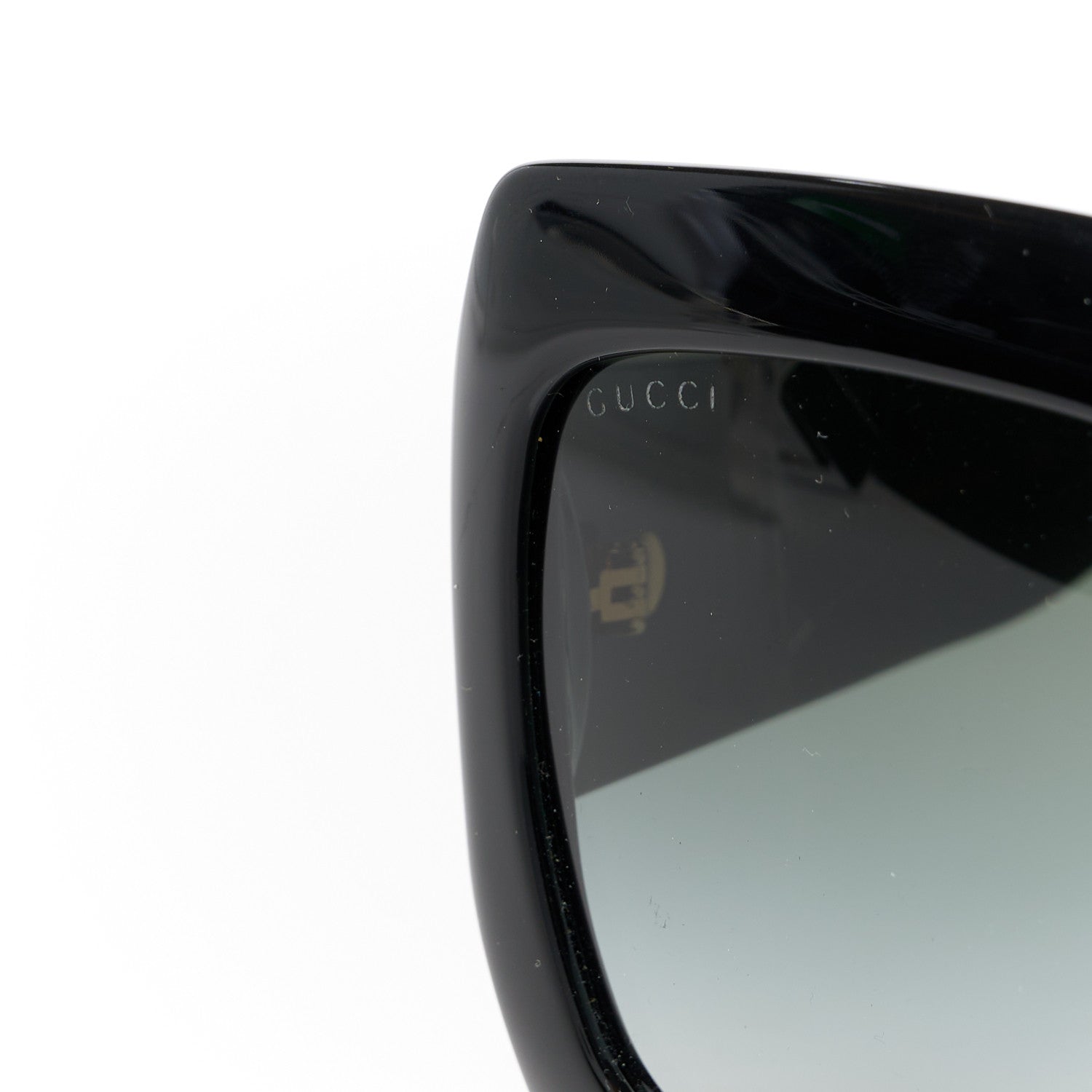 Gucci Acetate Square Frame Sunglasses GG0053S Black 7 of 8