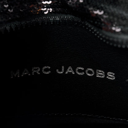 Marc Jacobs Sequin Small The Tote Bag Black 6 of 10