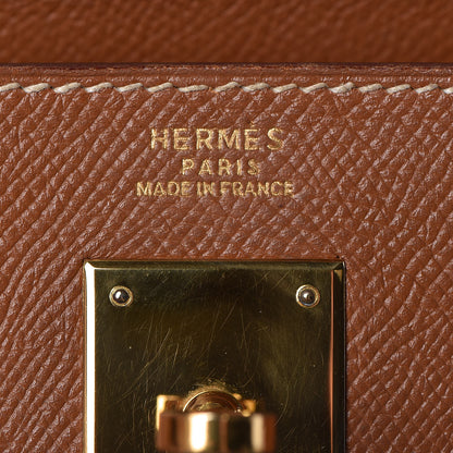 Hermes Courchevel Kelly Sellier 32 Gold 35 of 41