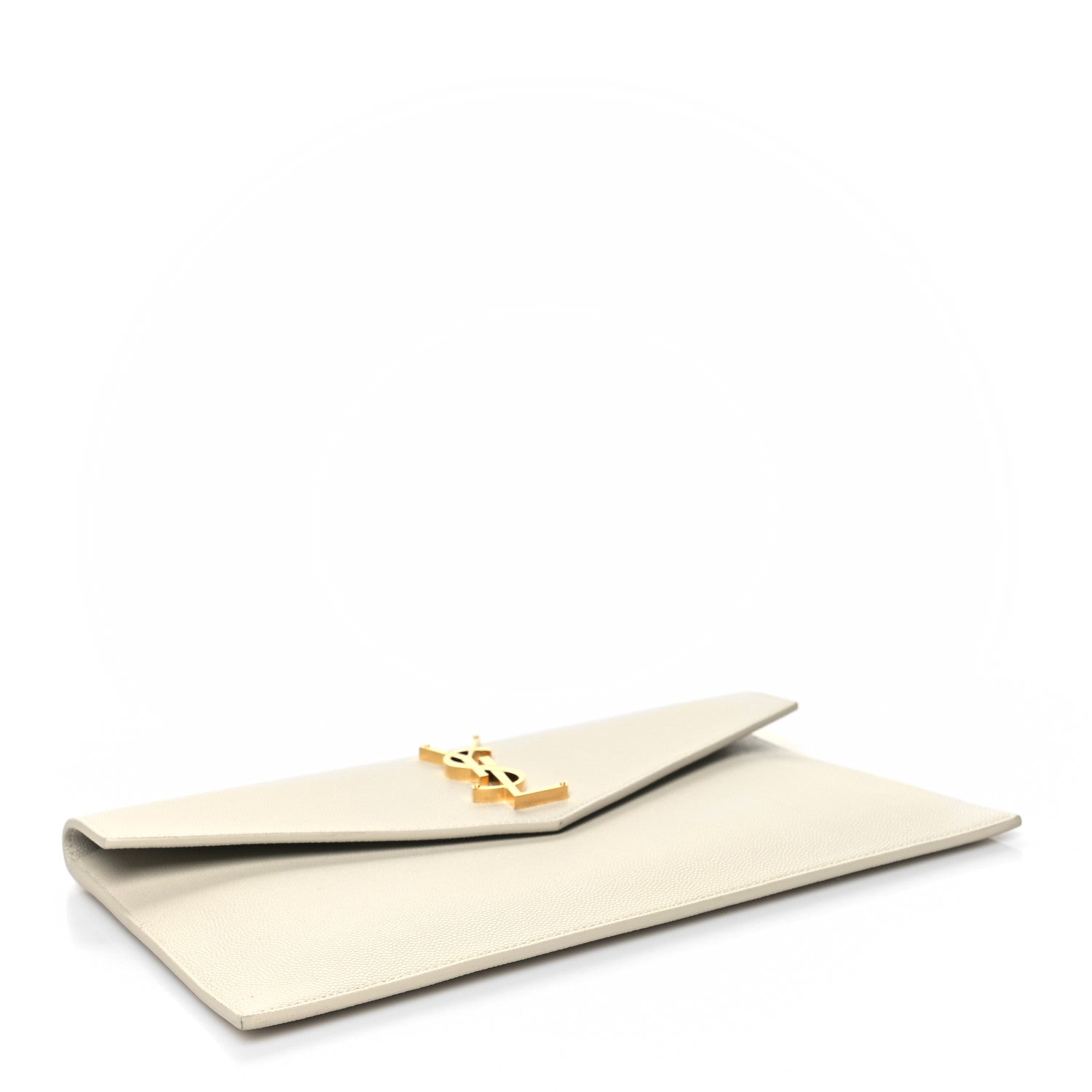 Saint Laurent Grain De Poudre Uptown Pouch Crema Soft 4 of 8