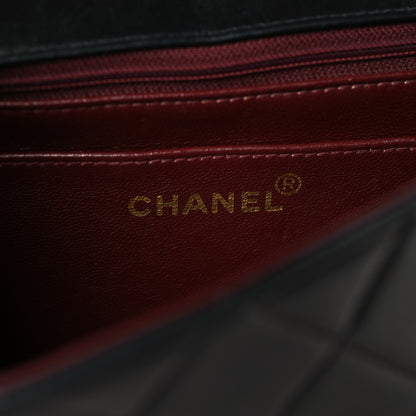 Chanel Lambskin Quilted Small Single Flap Black 6 of 10