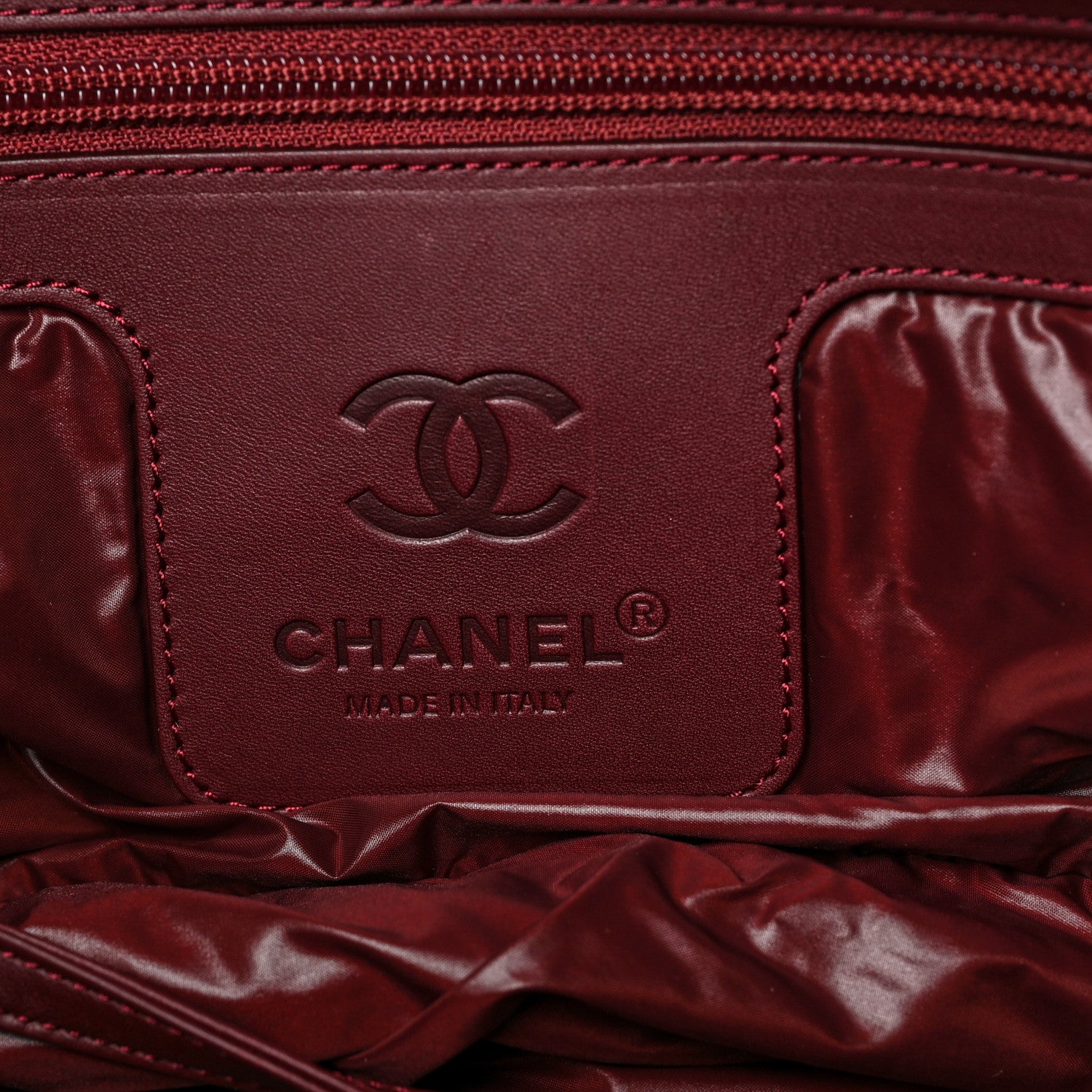 Chanel Nylon Quilted Large Coco Cocoon Tote Black 6 of 9