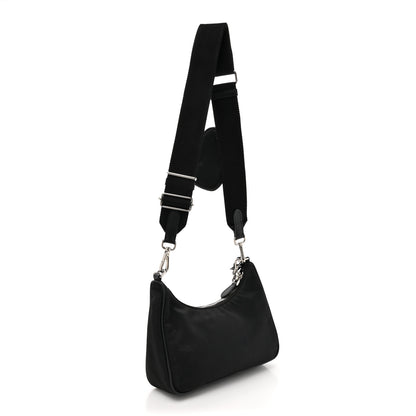 Prada Nylon Re-Edition 2005 Shoulder Bag Black 3 of 18
