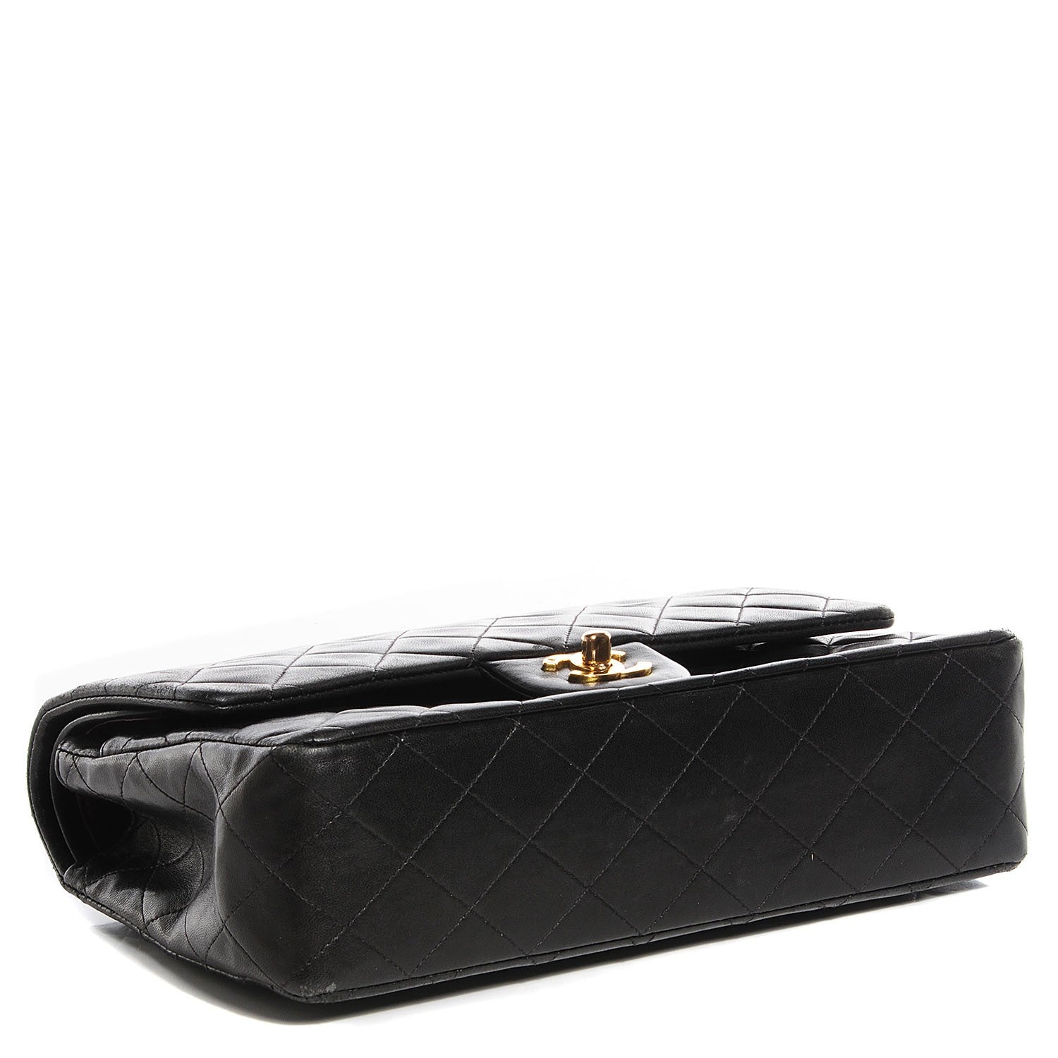 Chanel Lambskin Medium Double Flap Black 4 of 9