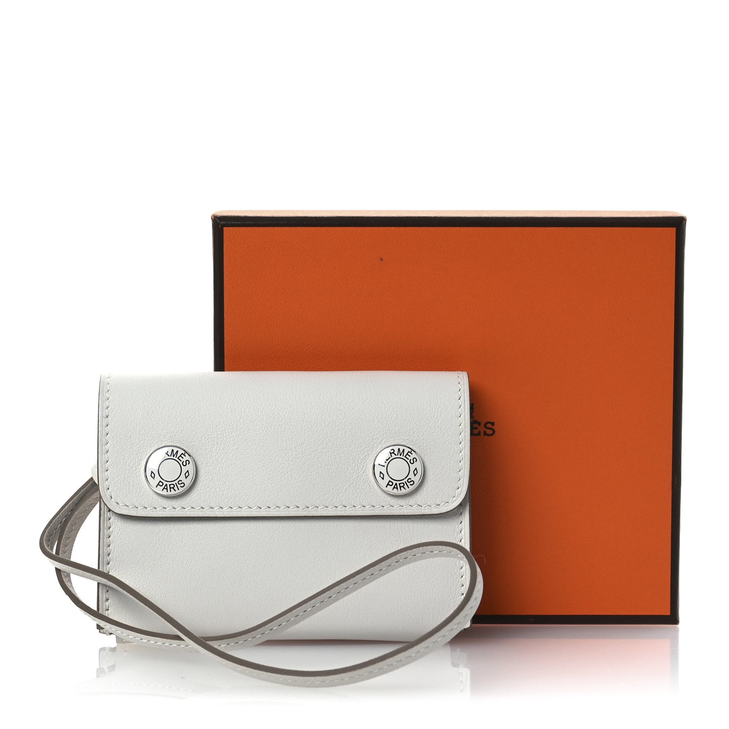 Swft Hermesnap Card Holder Gris Pale
