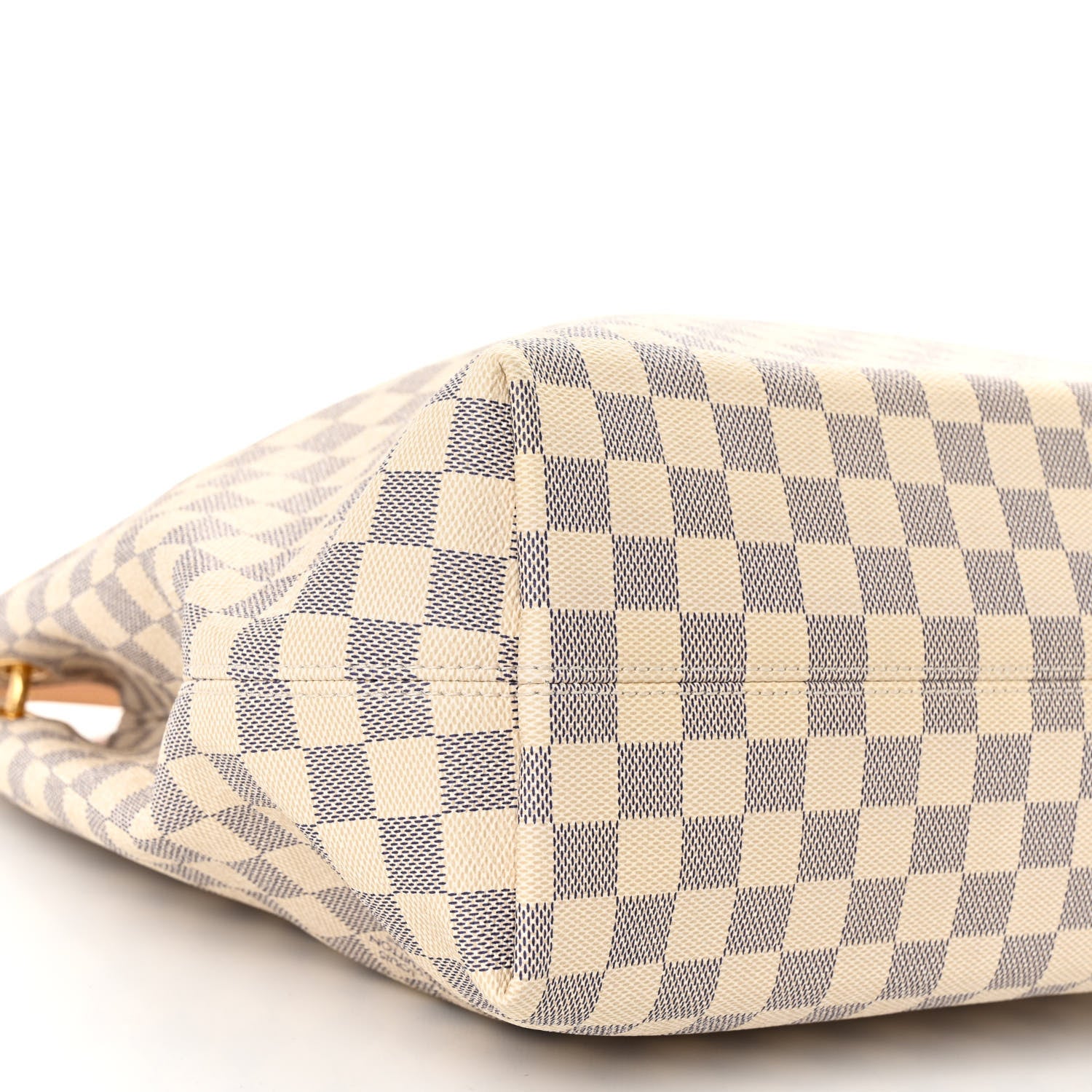 Louis Vuitton Damier Azur Graceful MM Rose Ballerine 8 of 9
