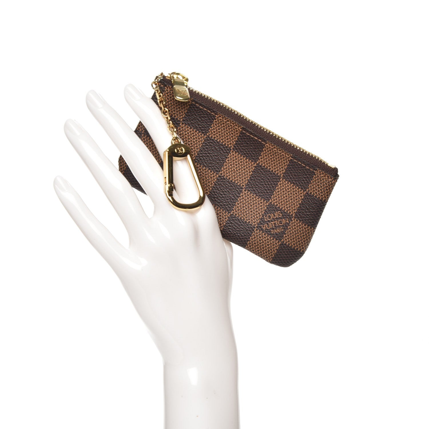 Louis Vuitton Damier Ebene Key Pouch 2 of 7