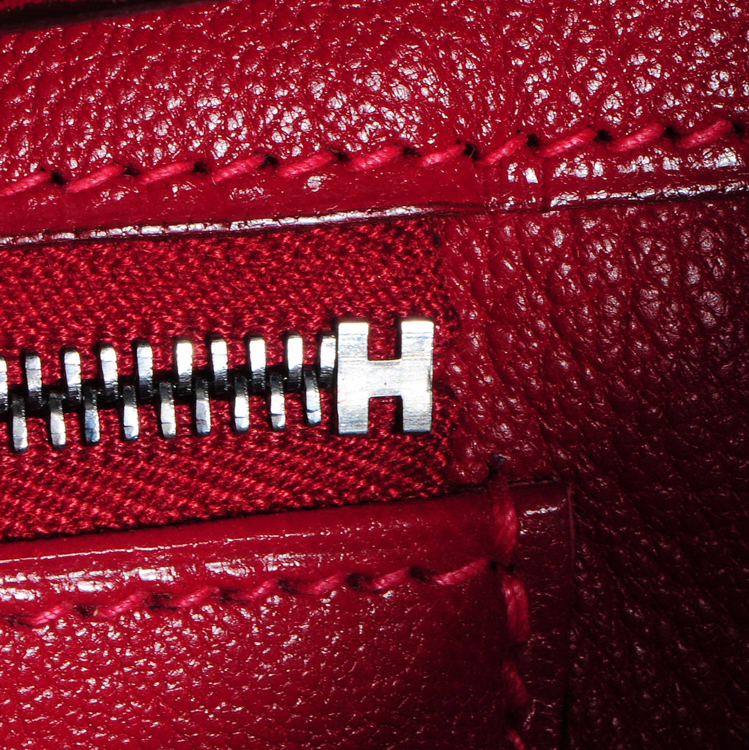 Hermes Togo HAC Birkin 32 Rouge 14 of 25