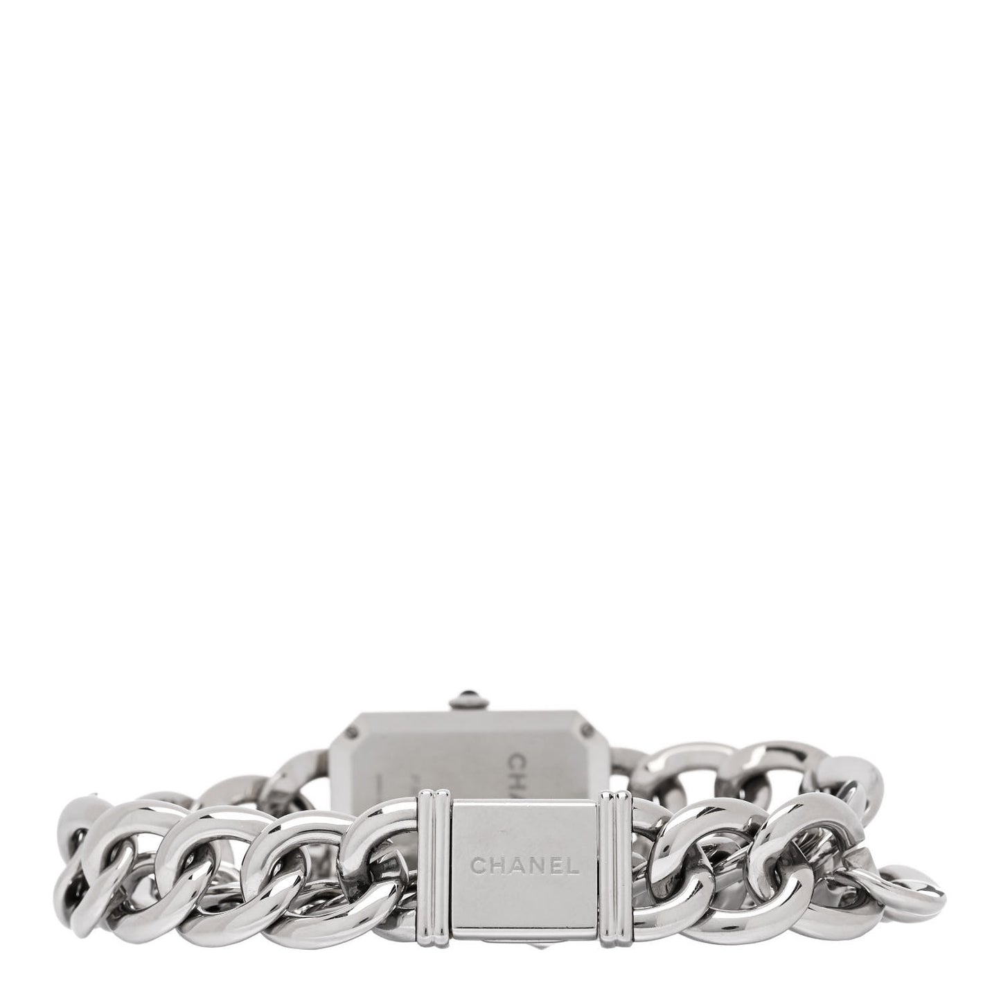 Stainless Steel 20mm Chain Premiere Quartz Watch Black