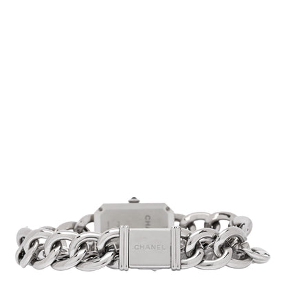 Chanel Stainless Steel 20mm Chain Premiere Quartz Watch Black 3 of 4