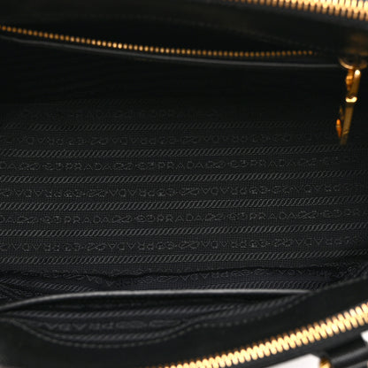 Prada Saffiano Small Galleria Double Zip Tote Black 5 of 12