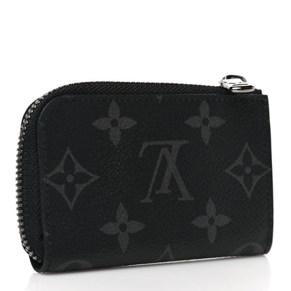 Louis Vuitton Monogram Eclipse Coin Purse 3 of 6