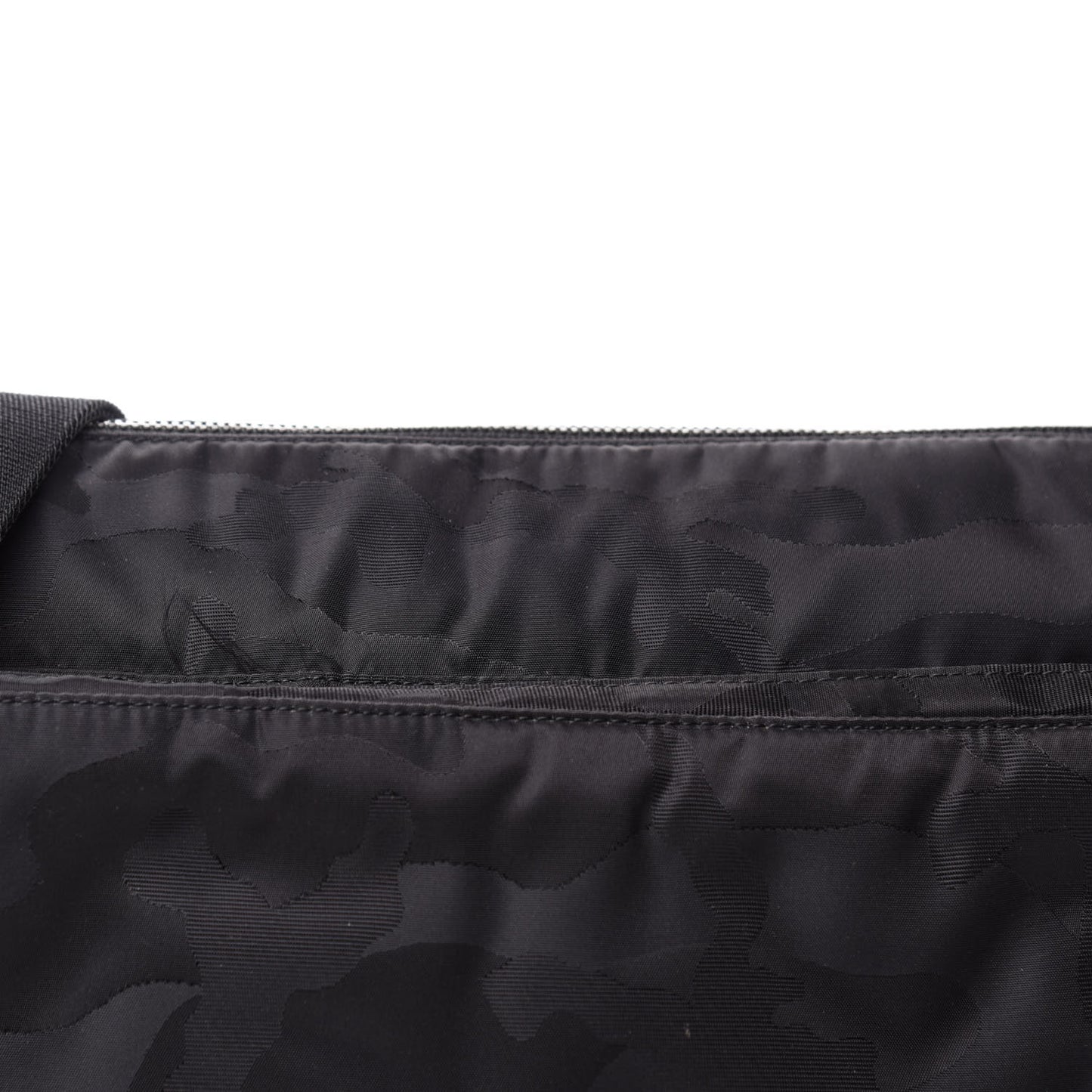 Nylon Camouart Messenger Black
