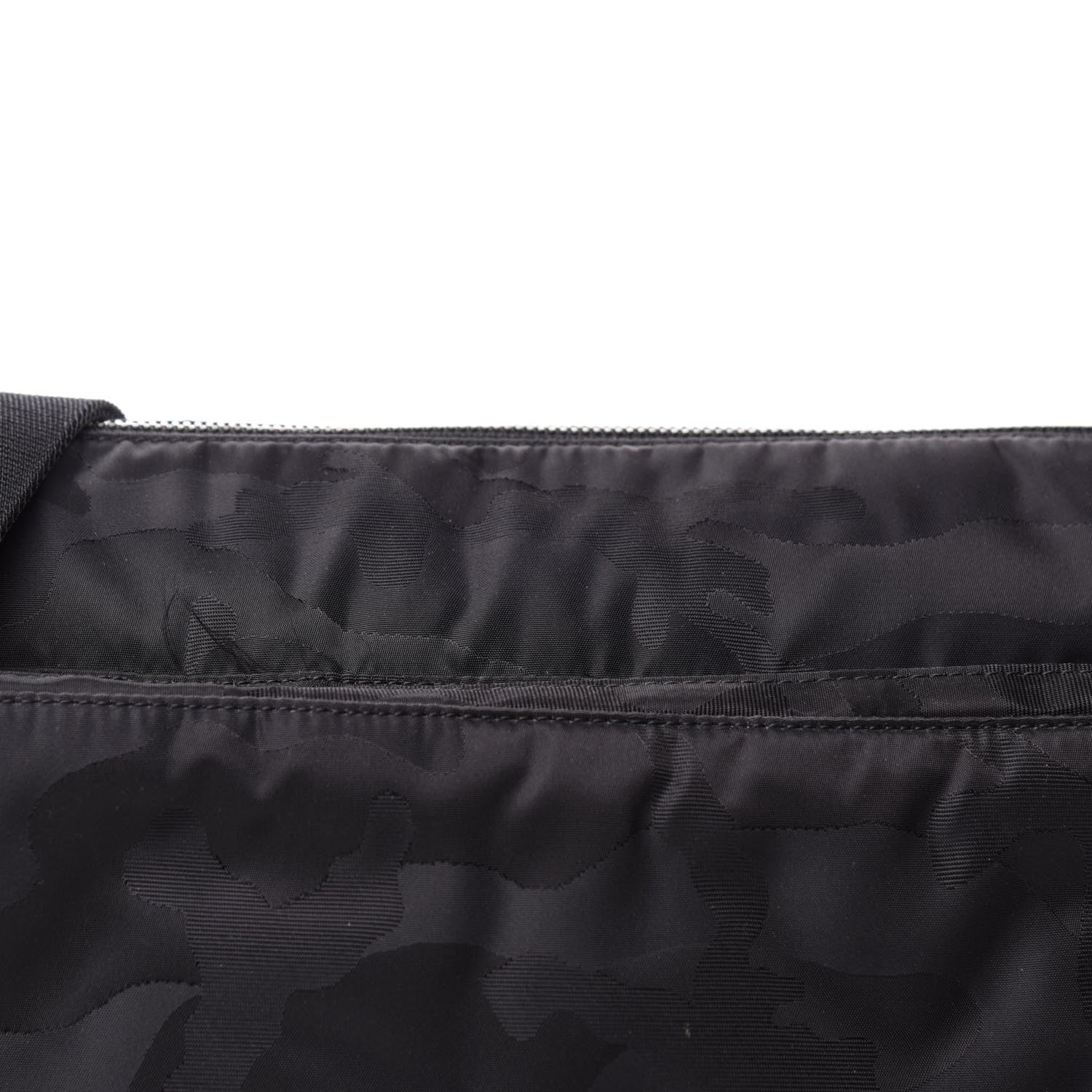 Valentino Garavani Nylon Camouart Messenger Black 9 of 9