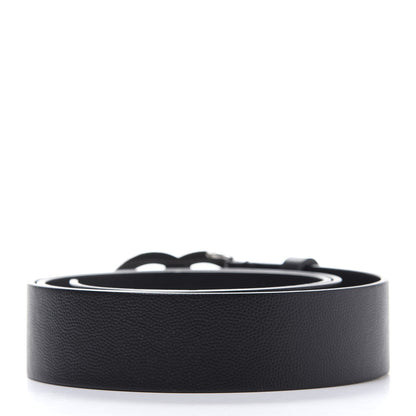 Chanel Caviar CC Logo Belt 90 36 Black 2 of 9
