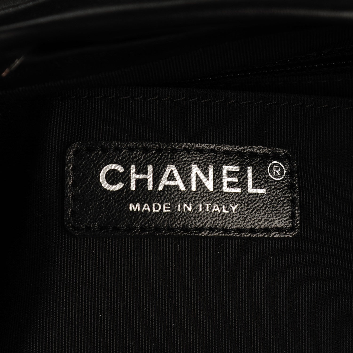 Chanel Calfskin Chevron Quilted Small Urban Spirit Backpack Black 7 of 8