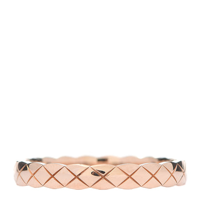 Chanel 18K Beige Gold Mini Coco Crush Ring 61 9.5 3 of 5