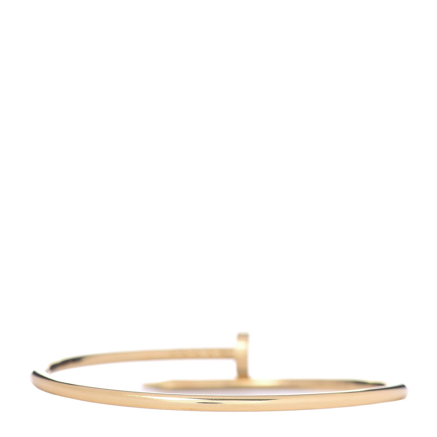 Cartier 18K Yellow Gold Small Juste Un Clou Bracelet 15 3 of 4