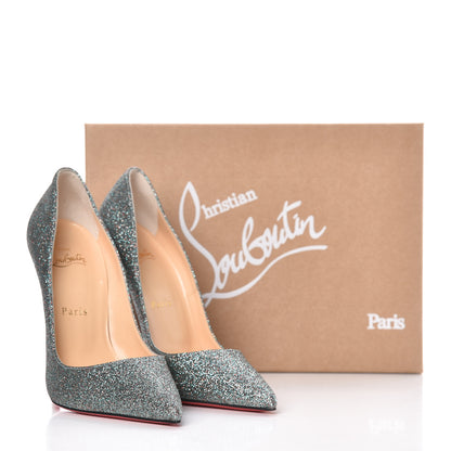 Christian Louboutin Mini Glitter So Kate 120 Pumps 38 Vosges 8 of 8