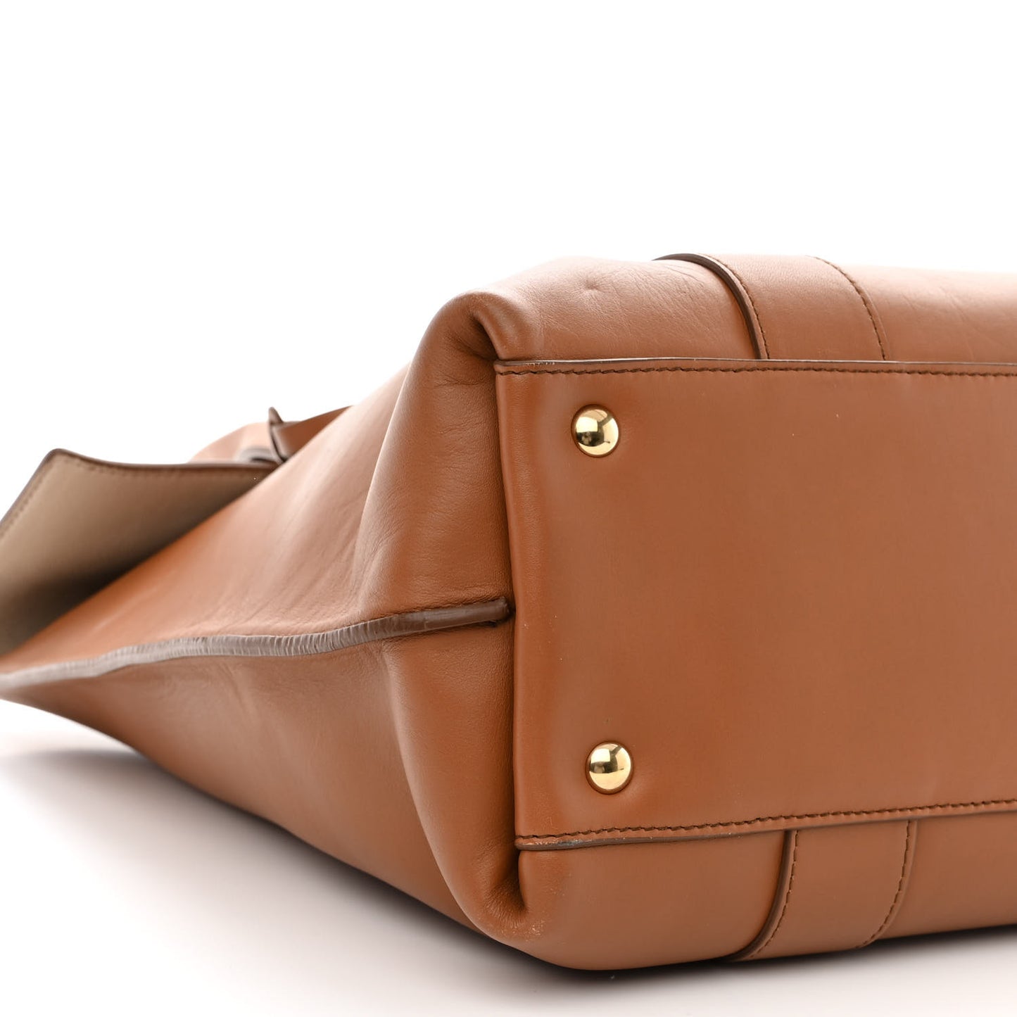 Calfskin Large Sookie Satchel Brown