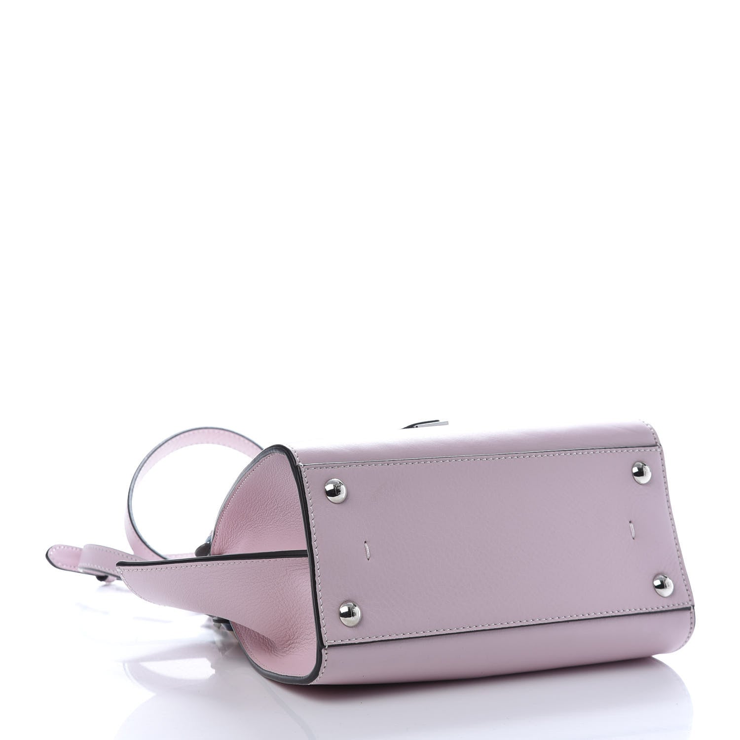 Fendi Vitello Dolce Plexiglass Flowerland Studded Mini 3Jours Tote Peonia Multicolor 4 of 14