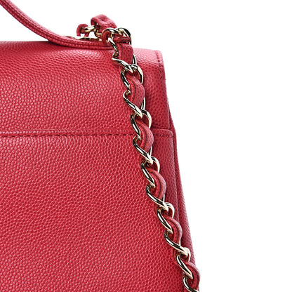 Chanel Caviar Quilted Small Business Affinity Flap Pink 10 of 12