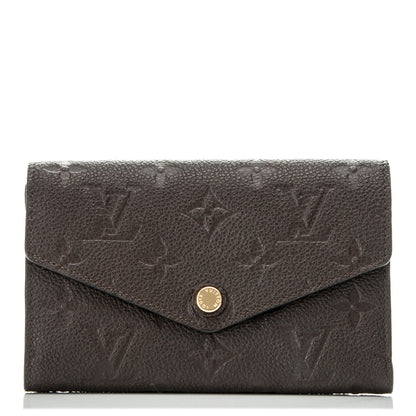 Louis Vuitton Empreinte Curieuse Compact Wallet Terre 1 of 7