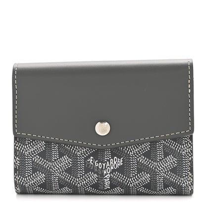 Goyard Goyardine Saint-Gabriel Compact Wallet Grey 1 of 8