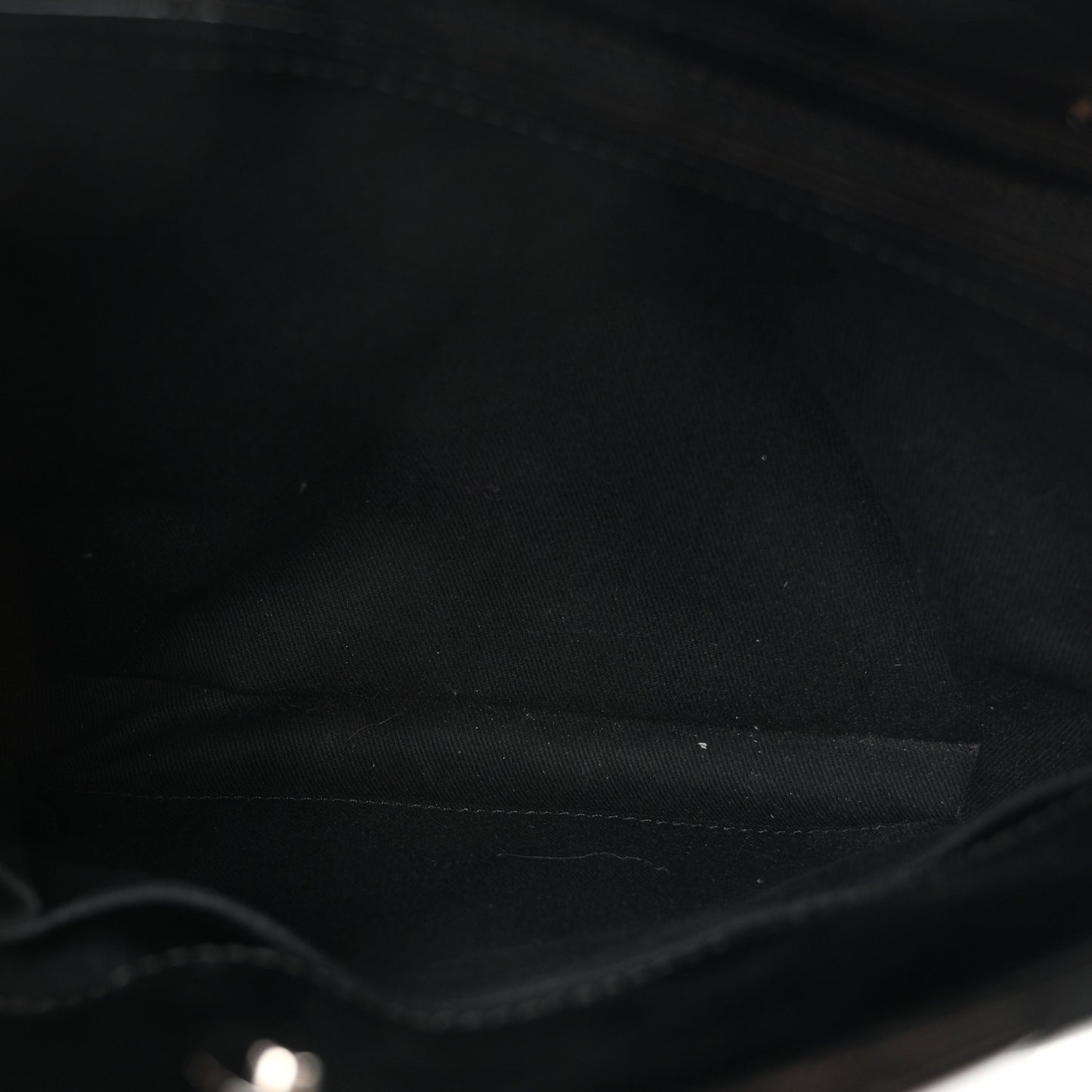 Patent Quilted Large Just Mademoiselle Bowling Bag Black