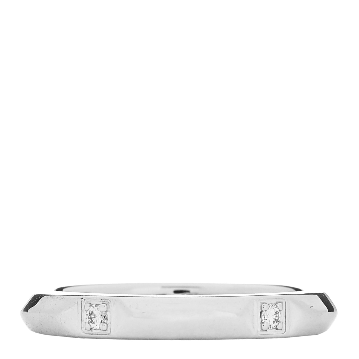 Platinum Diamond 2.5mm Tiffany True Band Ring 47 4