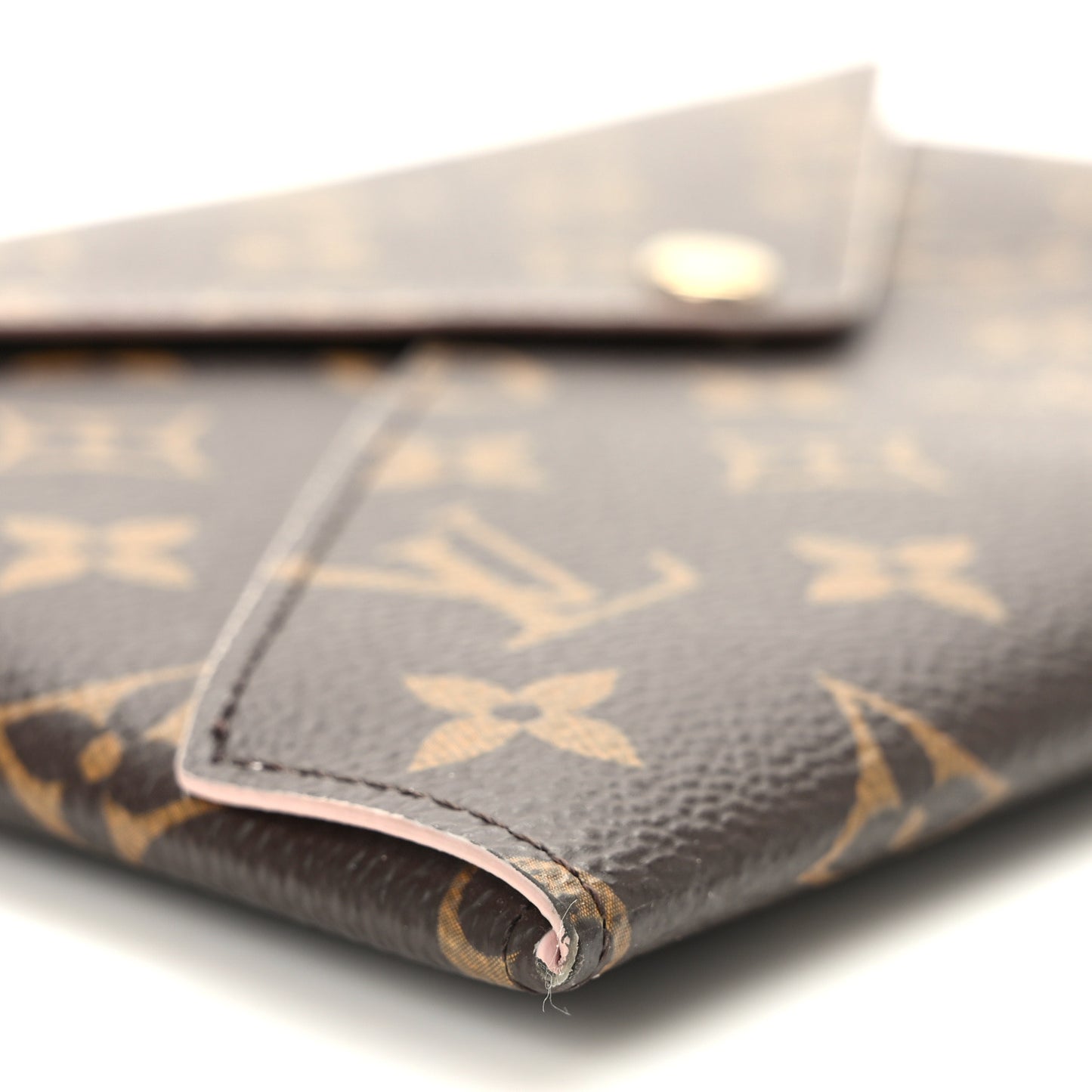 Monogram Large Kirigami Pochette Insert Rose Ballerine