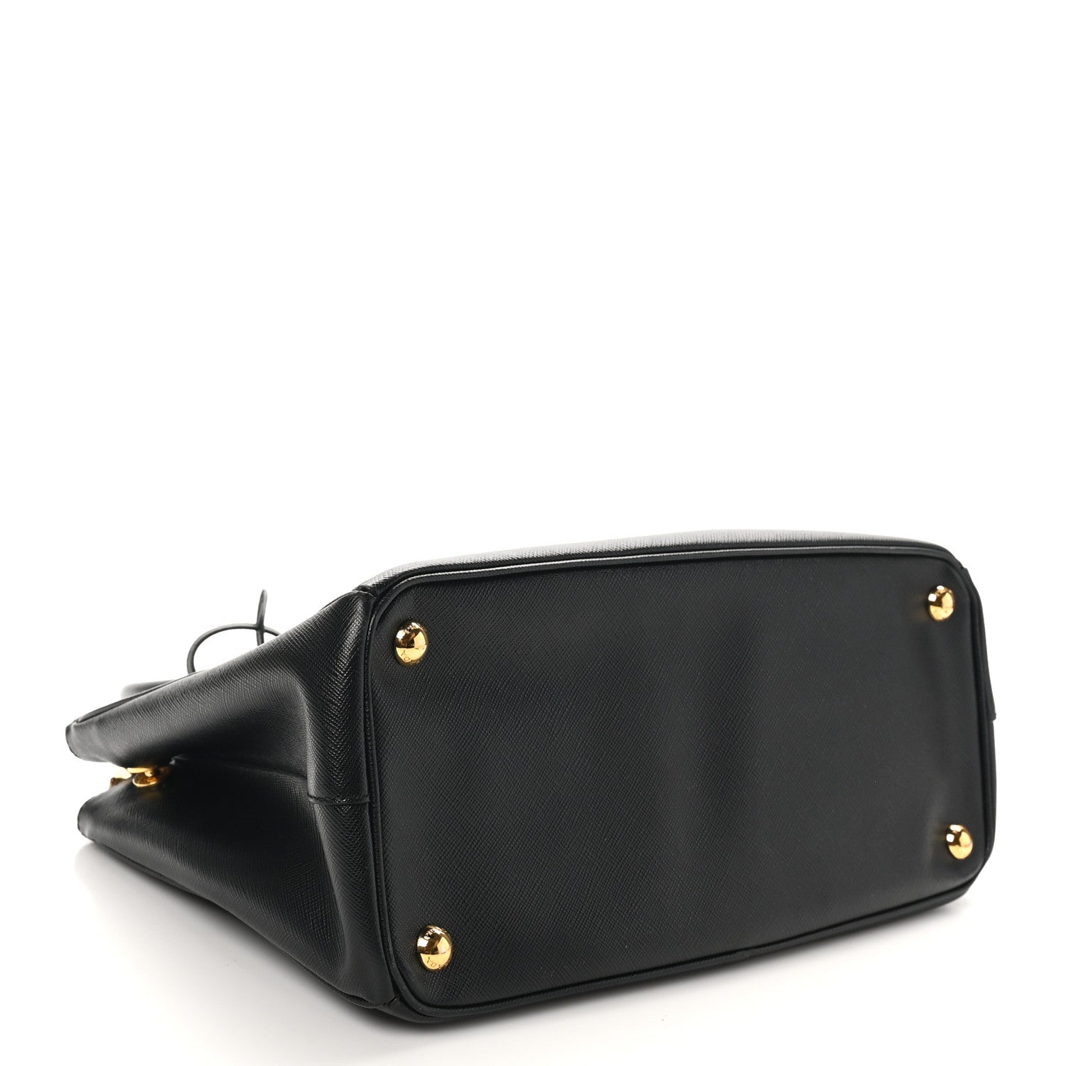 Prada Saffiano Medium Galleria Double Zip Tote Black 4 of 9