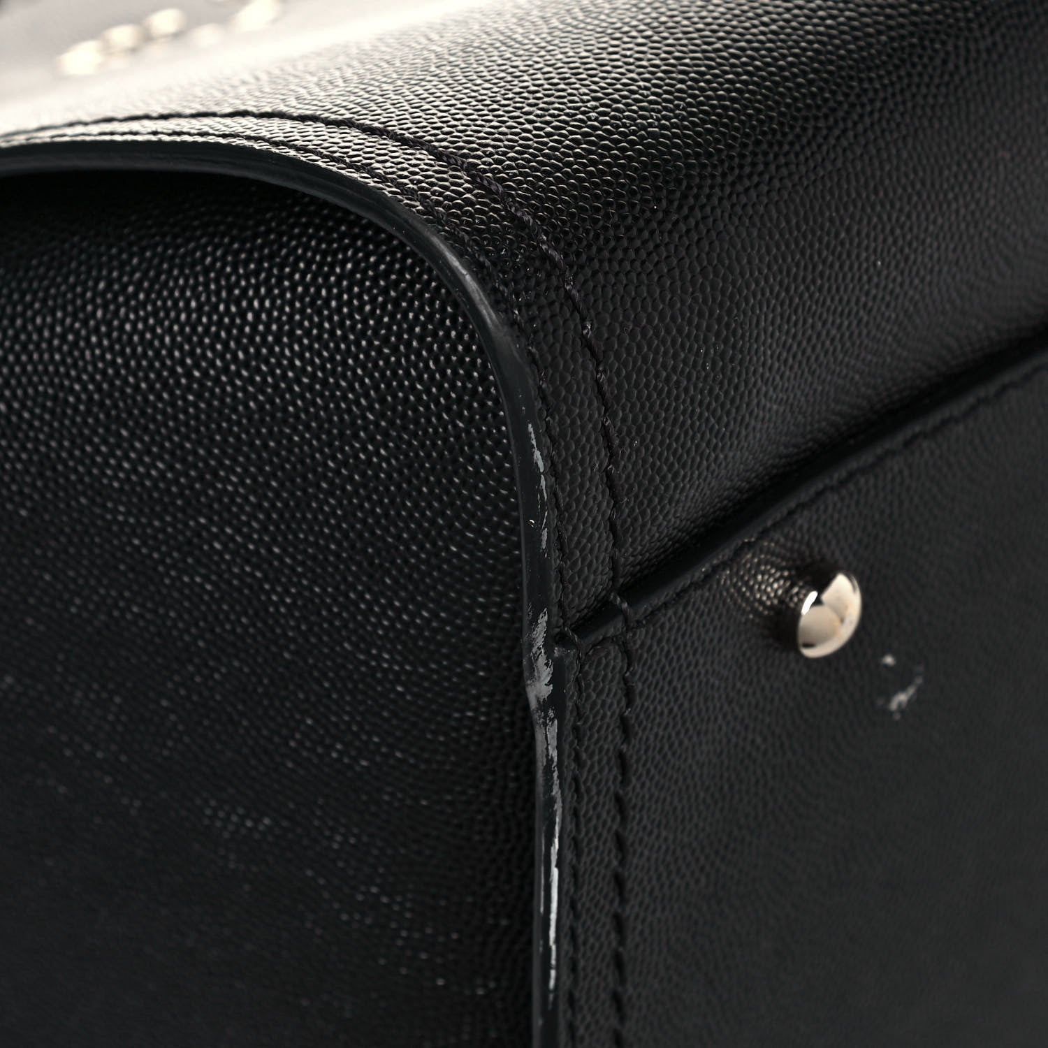 Chanel Caviar Medium Studded Deauville Tote Black 9 of 17