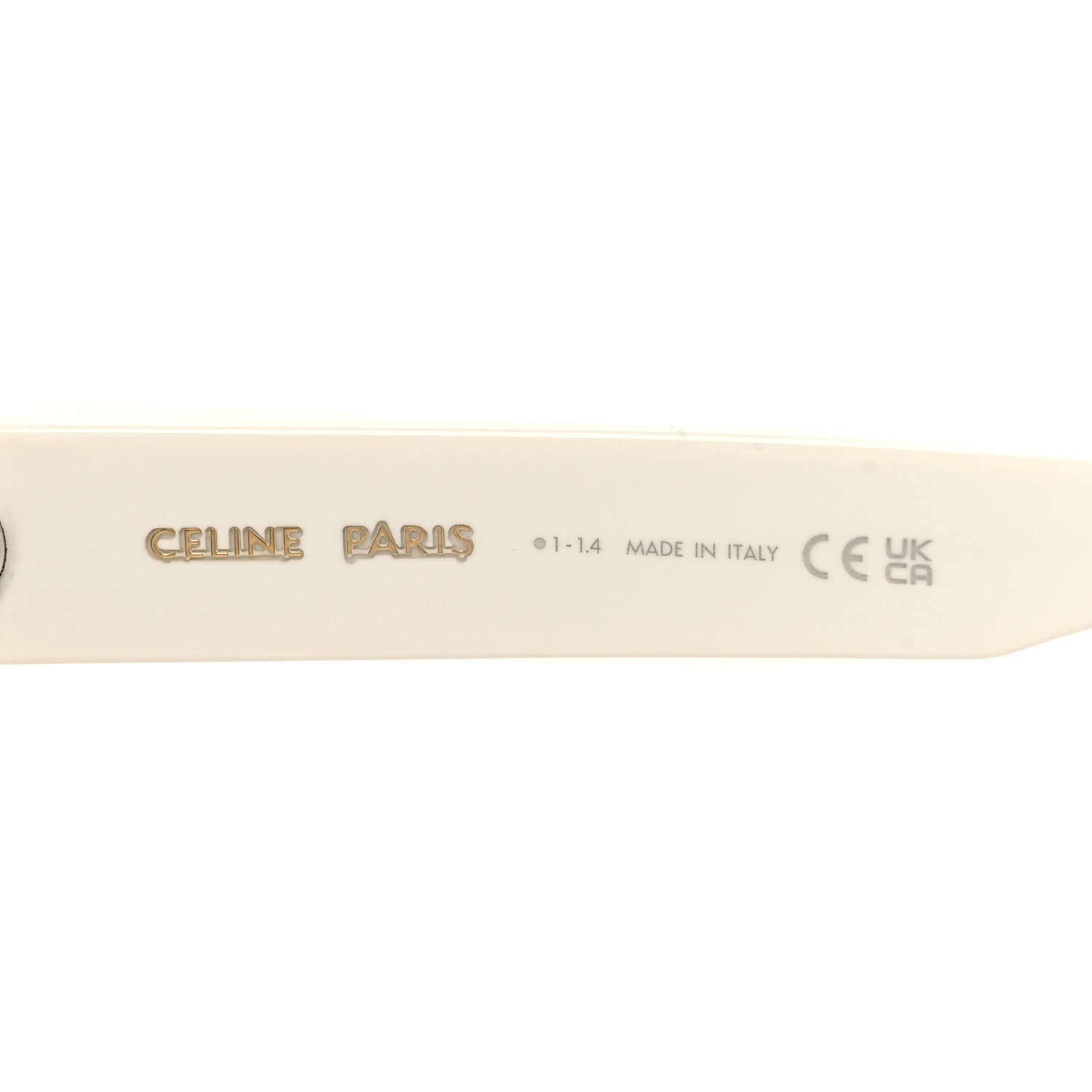 Celine Acetate Triomphe 01 Sunglasses CL 40238U White 5 of 7