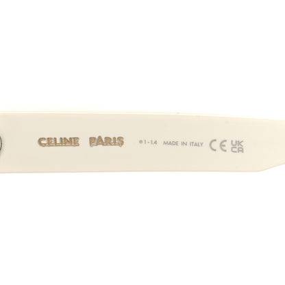 Celine Acetate Triomphe 01 Sunglasses CL 40238U White 5 of 7