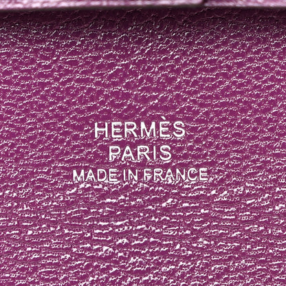 Hermes Chevre Mysore Bastia Coin Purse Anemone 6 of 7