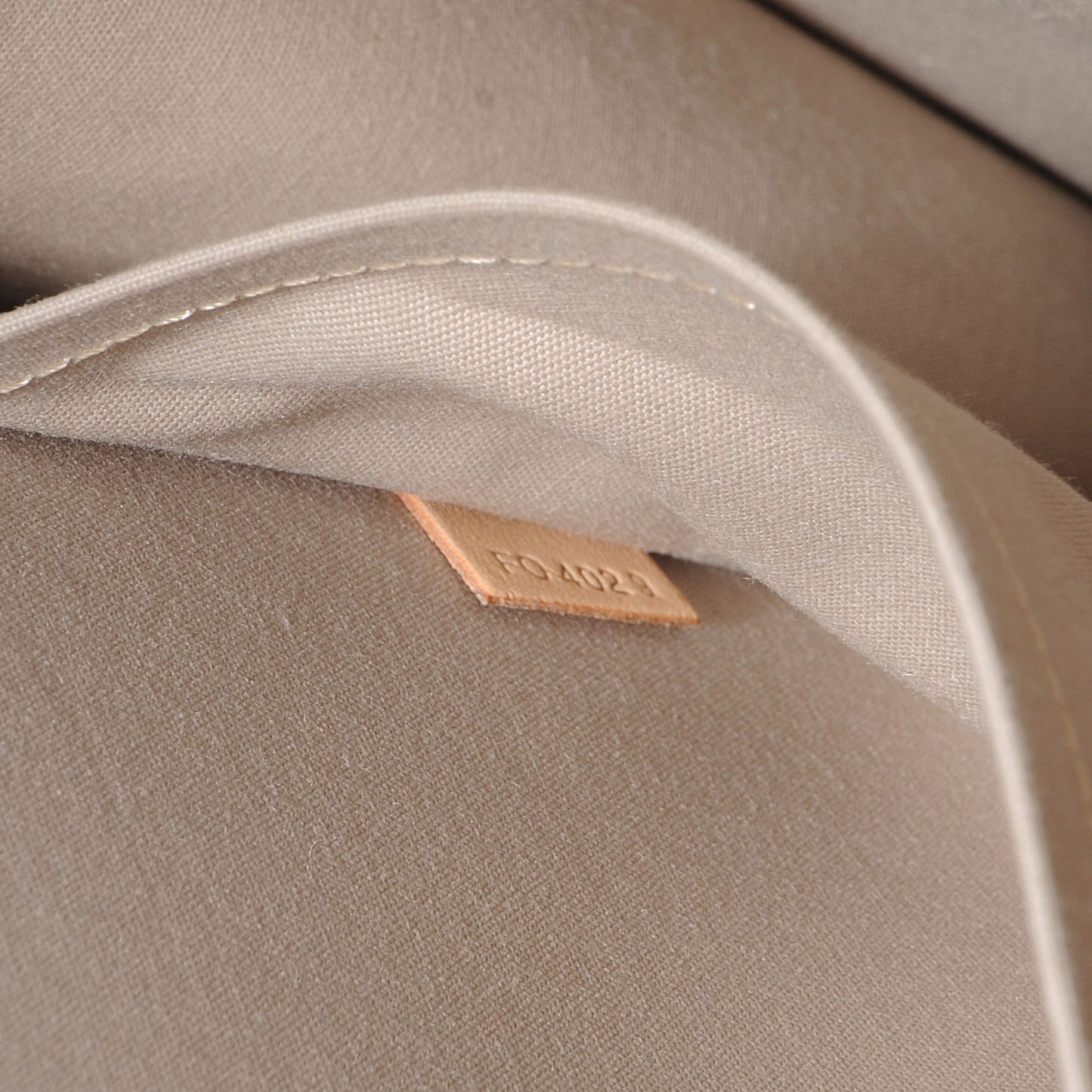 Monogram Miroir Sac Plat Gold