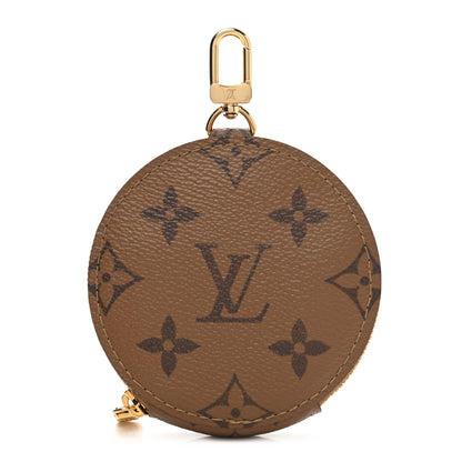 Louis Vuitton Reverse Monogram Bandouliere Round Coin Purse 1 of 4