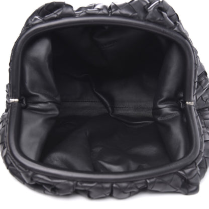 Bottega Veneta Nappa Maxi Intreccio The Pouch Oversized Clutch Black 5 of 10
