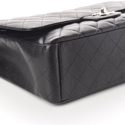 Chanel Caviar Quilted Maxi Double Flap Black 9 of 10