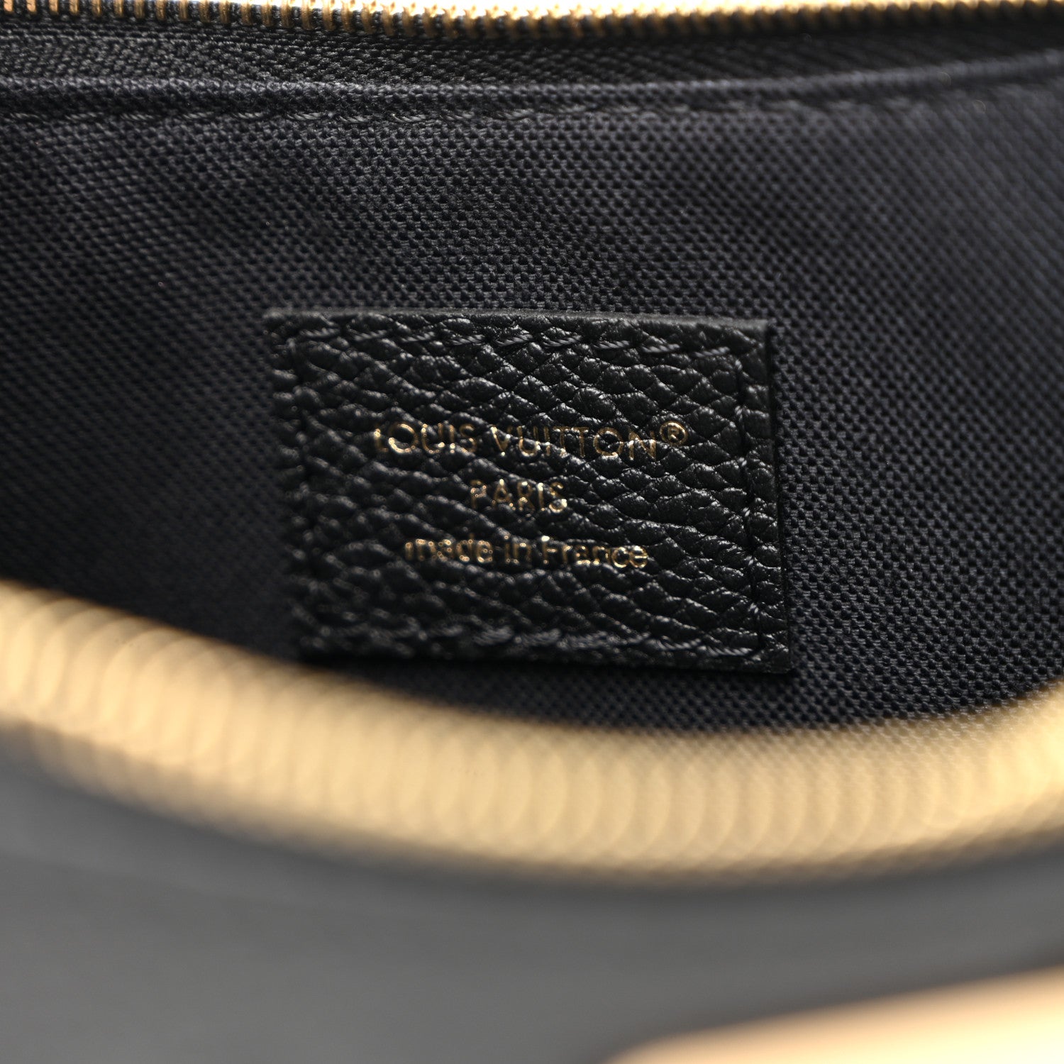 Louis Vuitton Empreinte Monogram Liv Pochette Black 6 of 9