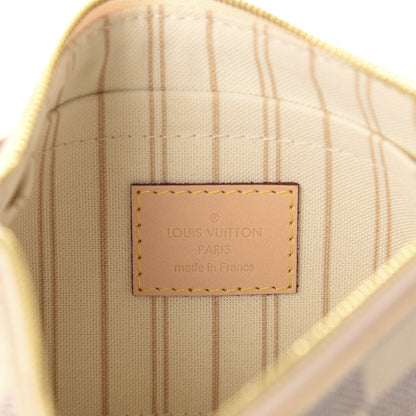 Louis Vuitton Damier Azur Neverfull PM Pochette 6 of 7