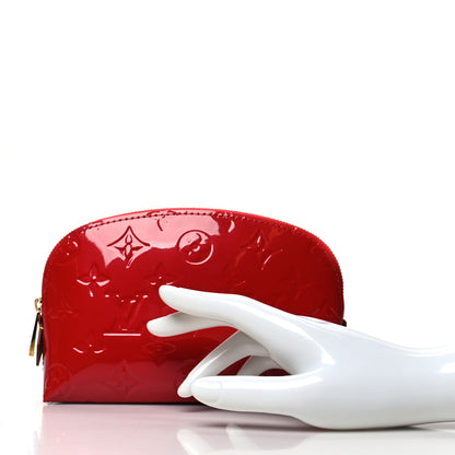 Louis Vuitton Vernis Cosmetic Pouch Cherry 2 of 11